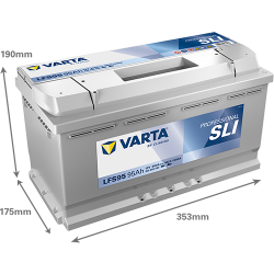 Batería varta lfs95 12v 95ah - 2