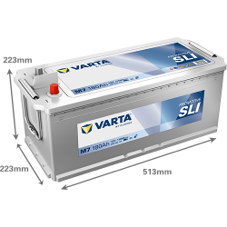 Batería varta m7 12v 180ah - 2