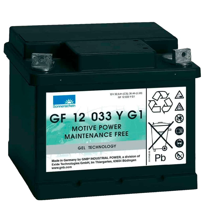 Sonnenschein GF12033YG1 Battery 12V 38Ah